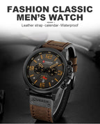CURREN Men’s Luxury Sport Watch