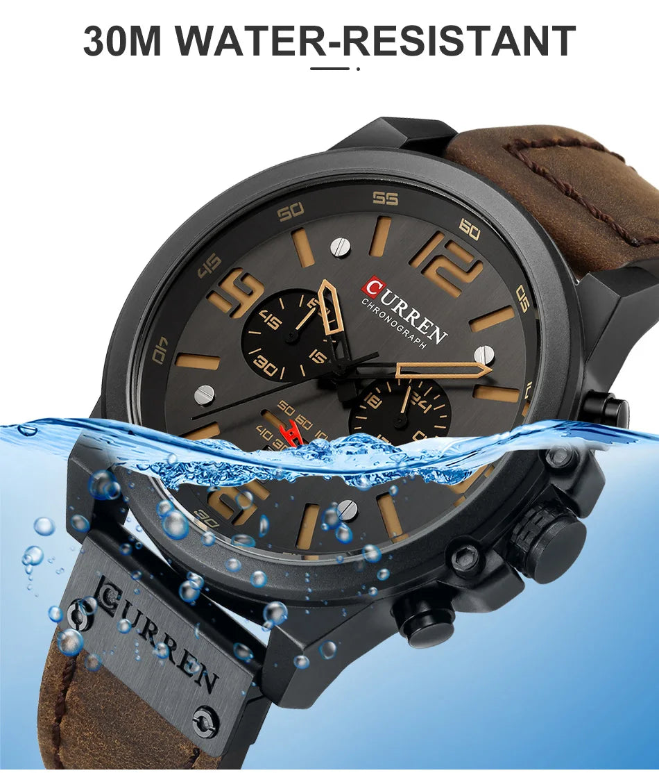 CURREN Men’s Luxury Sport Watch