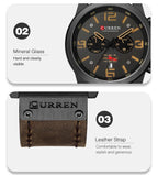 CURREN Men’s Luxury Sport Watch