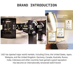 LIGE men's watch, a high-quality luxury brand, casual, sporty.