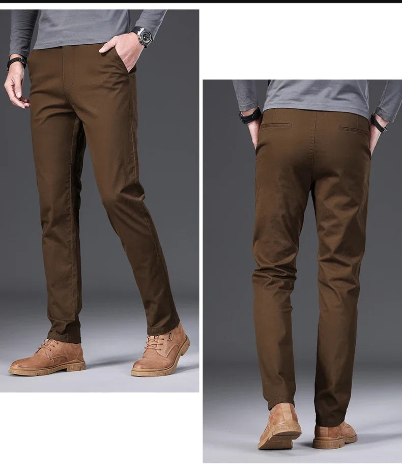 97% Cotton Men's Casual Pants