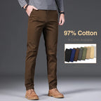97% Cotton Men's Casual Pants