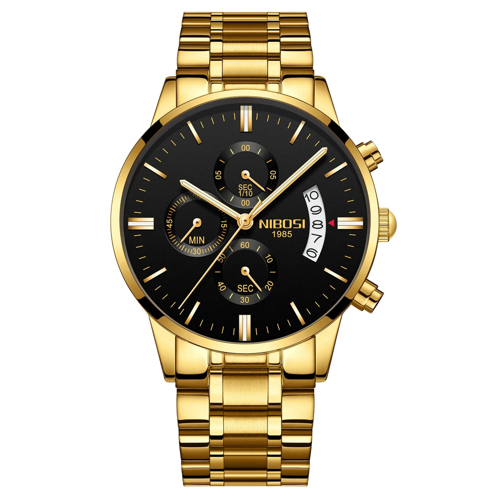 NIBOSI men's watches, a luxury brand, casual watches for men.