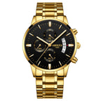 NIBOSI men's watches, a luxury brand, casual watches for men.