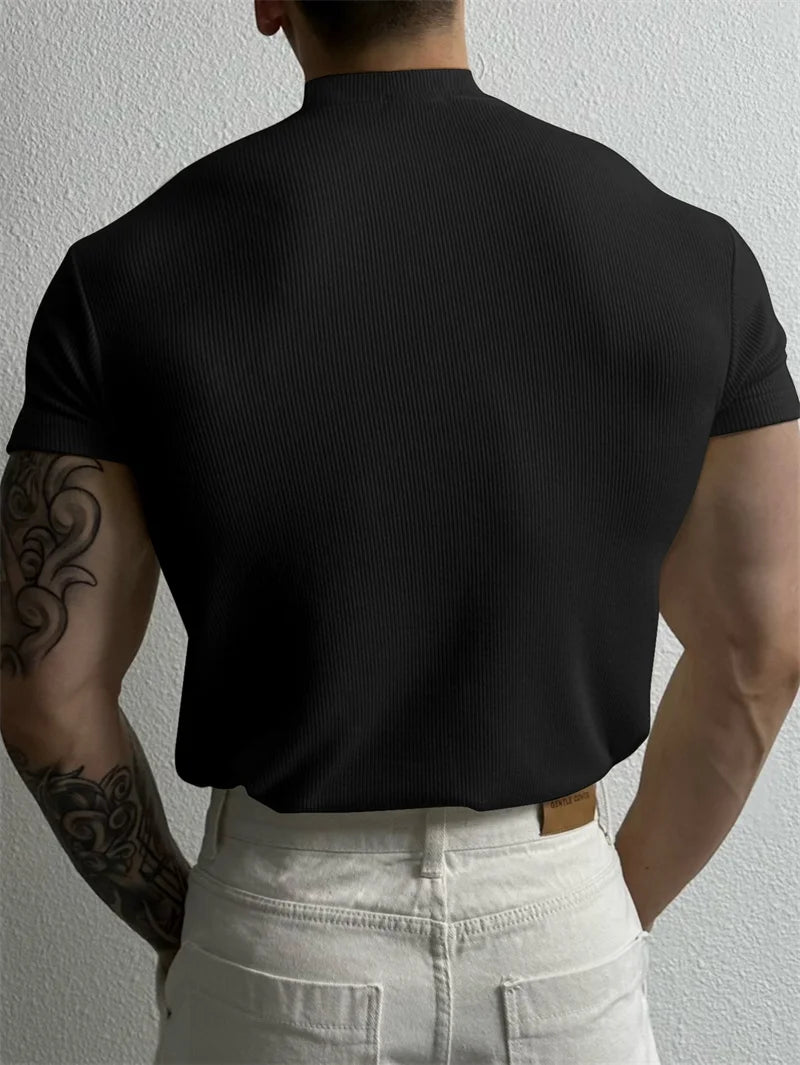 Men's T-shirt, for physical activities, leisure and sports.