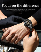 High-quality classic men's OLEVS Tourbillon watch.