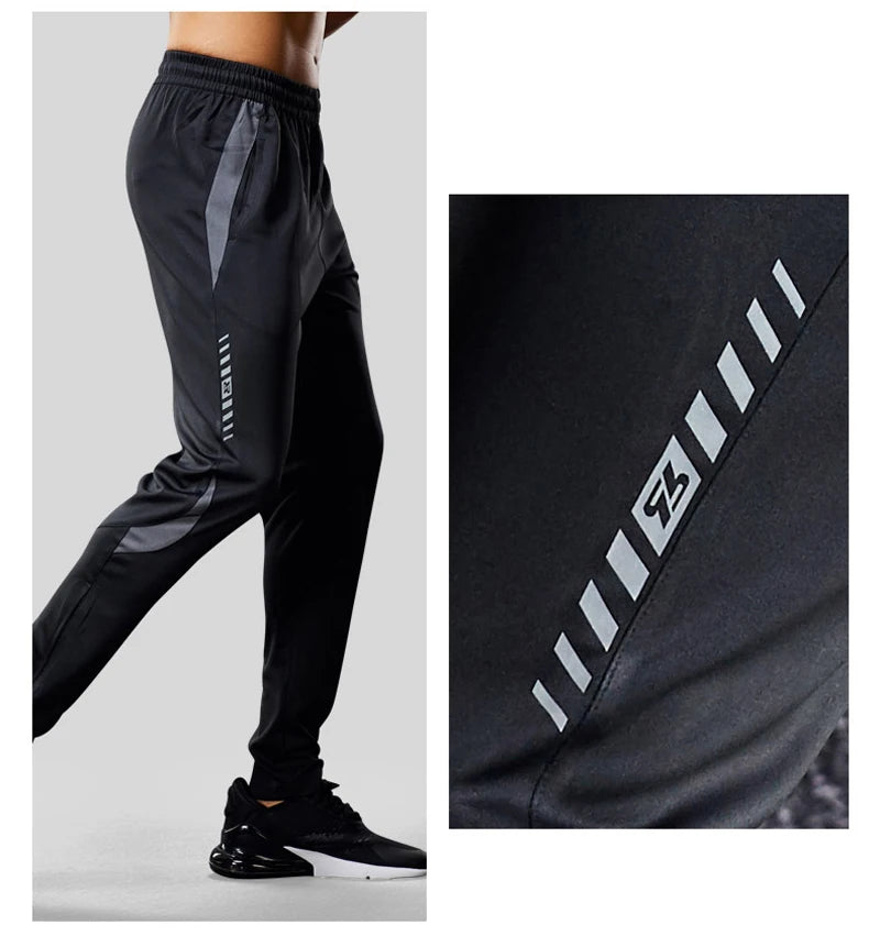 Men's athletic pants for running, training, walking, and exercise.