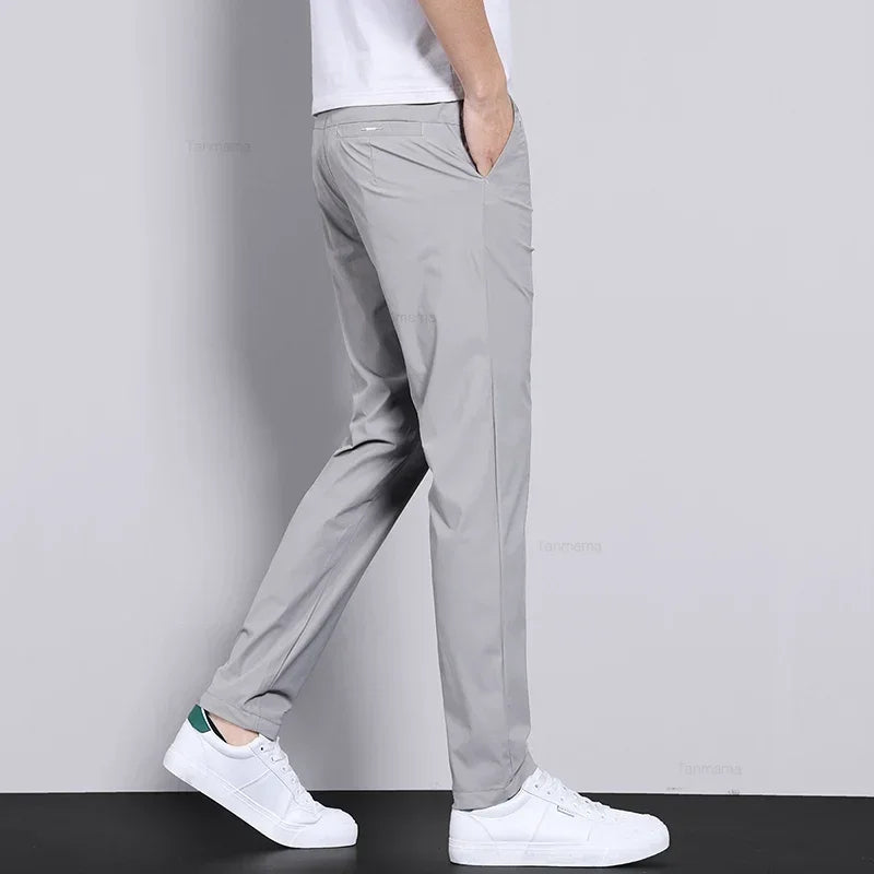 Ultra-Thin Men’s Casual Trousers