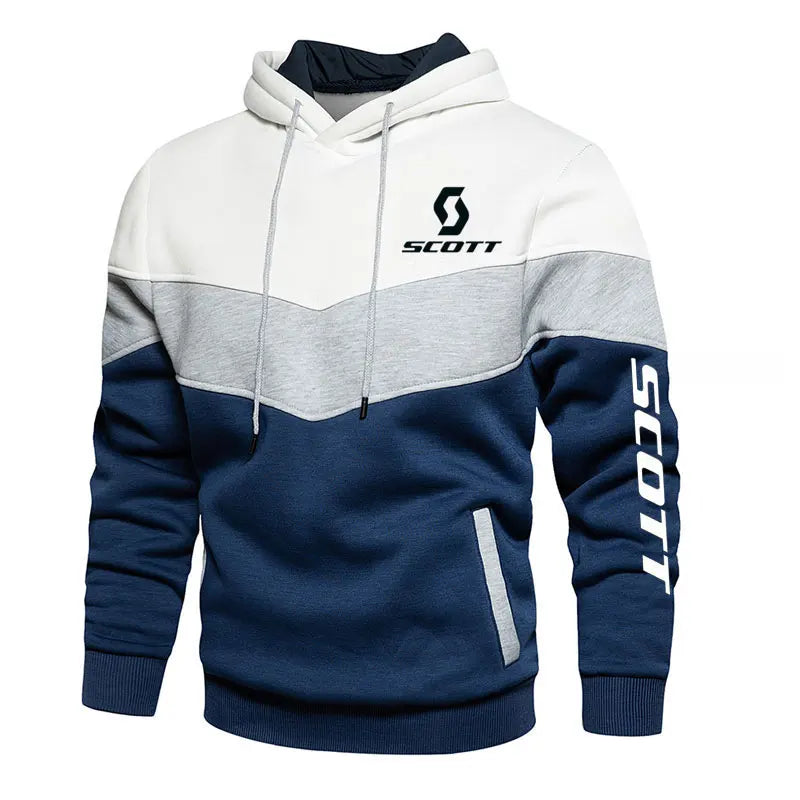 Men's casual, sporty hoodie.