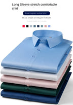 High-quality, seamless men's dress shirt.