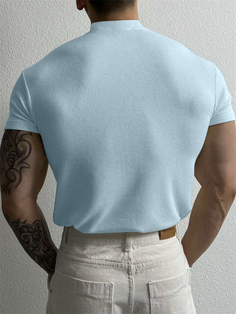 Men's T-shirt, for physical activities, leisure and sports.
