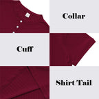 Comfortable men's striped knit t-shirt, perfect for leisure time.