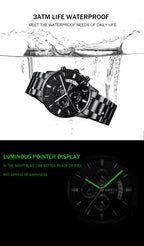 NIBOSI men's watches, a luxury brand, casual watches for men.