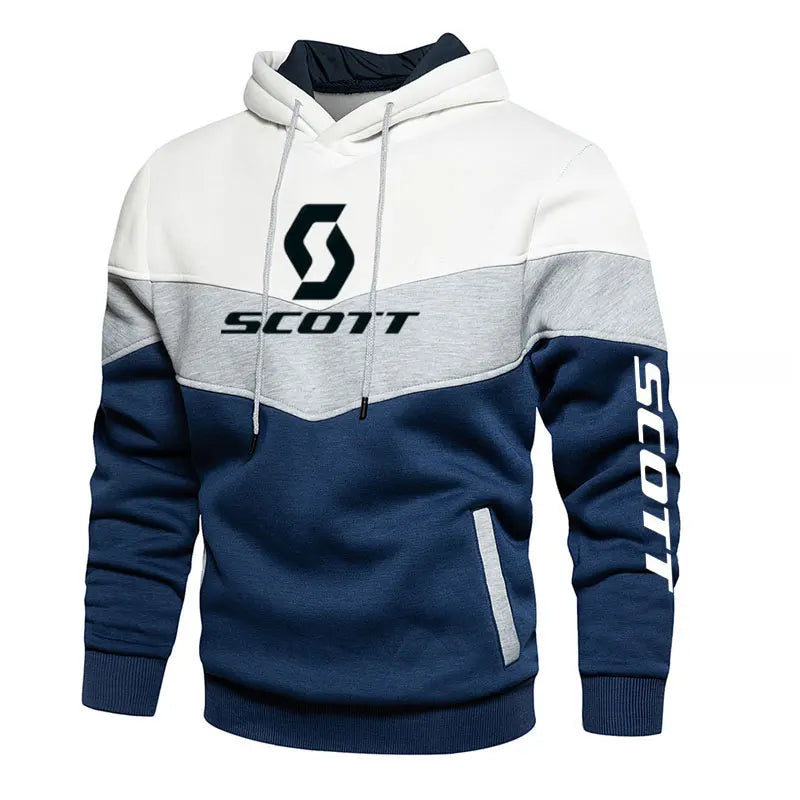 Men's casual, sporty hoodie.