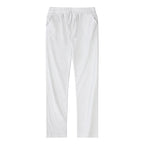 Men's linen and cotton trousers, breathable, ideal for fitness and streetwear.