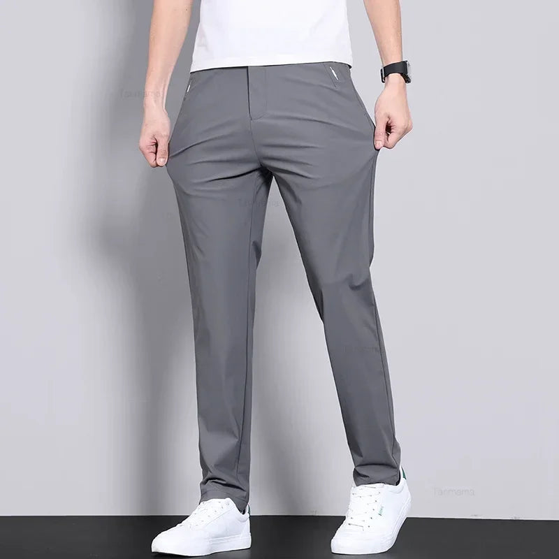 Ultra-Thin Men’s Casual Trousers