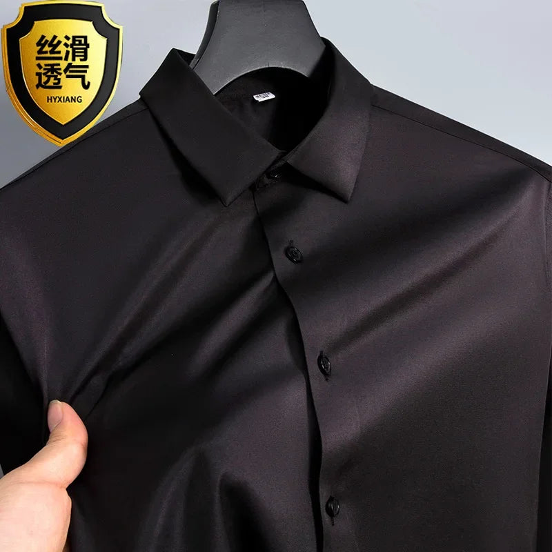 High-quality, seamless men's dress shirt.