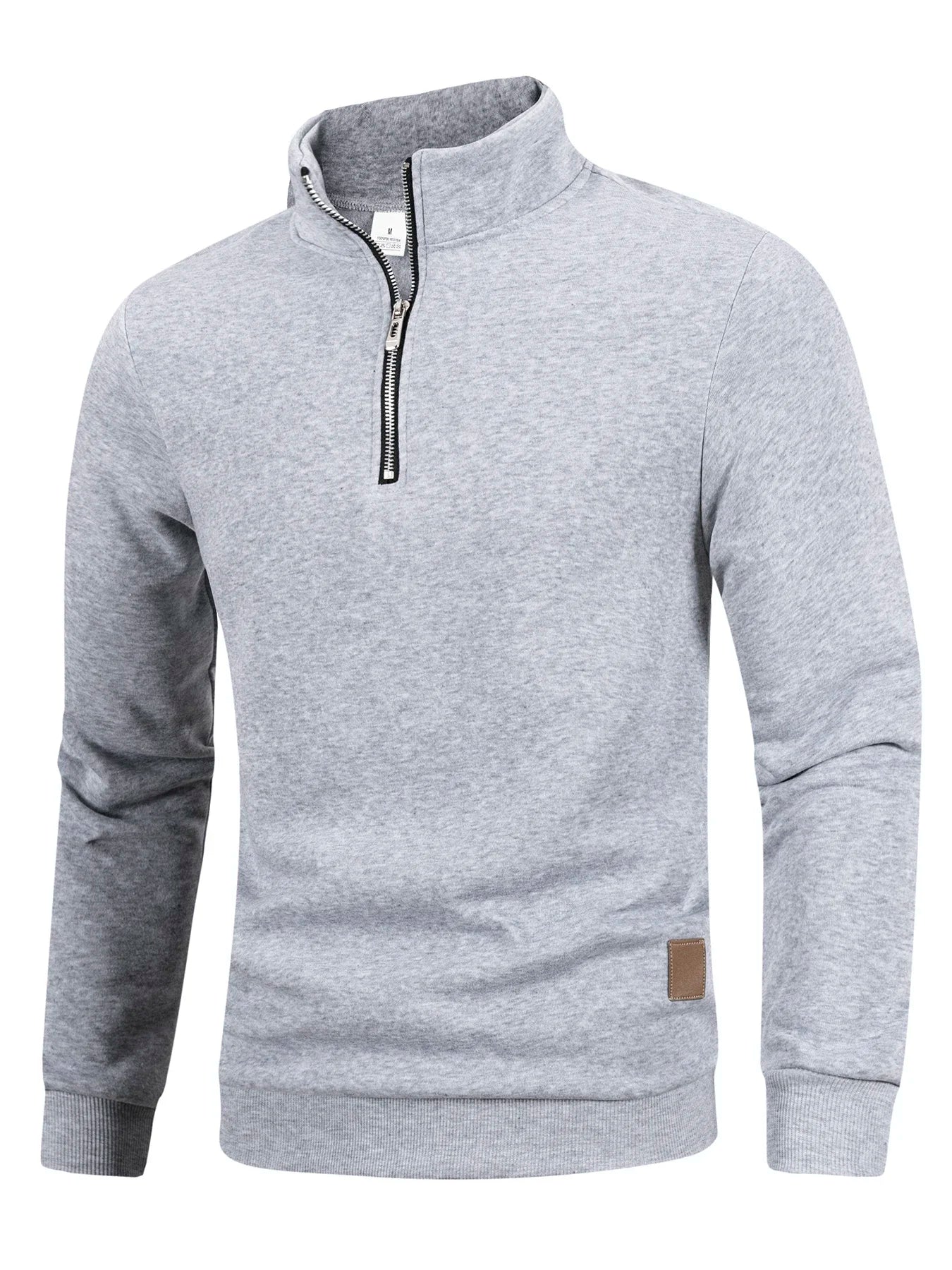 Men's casual, comfortable sweater for outdoor activities.