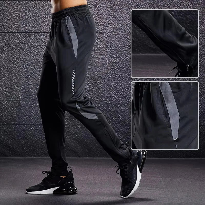 Men's athletic pants for running, training, walking, and exercise.