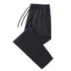 Men's casual trousers with elastic waistband.