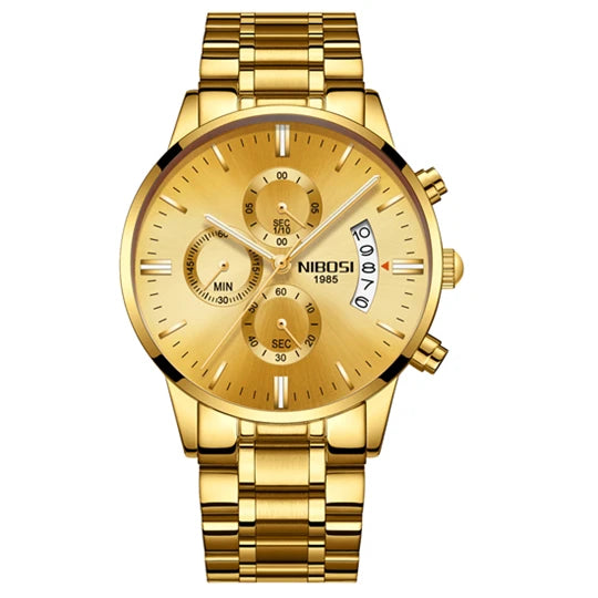 NIBOSI men's watches, a luxury brand, casual watches for men.
