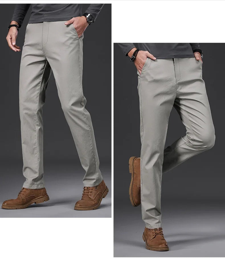 97% Cotton Men's Casual Pants