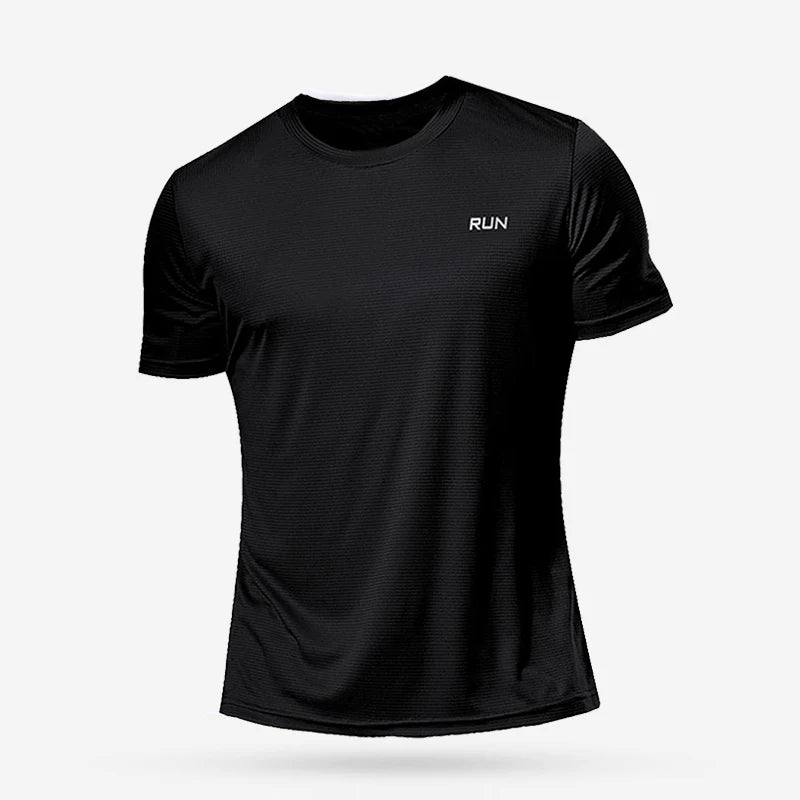 Men's running t-shirt, sports t-shirt, gym t-shirt, quick-drying.