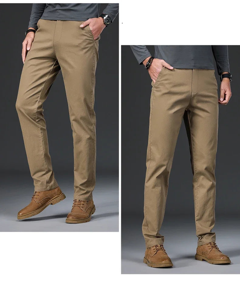 97% Cotton Men's Casual Pants