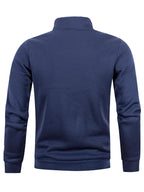 Men's casual, comfortable sweater for outdoor activities.