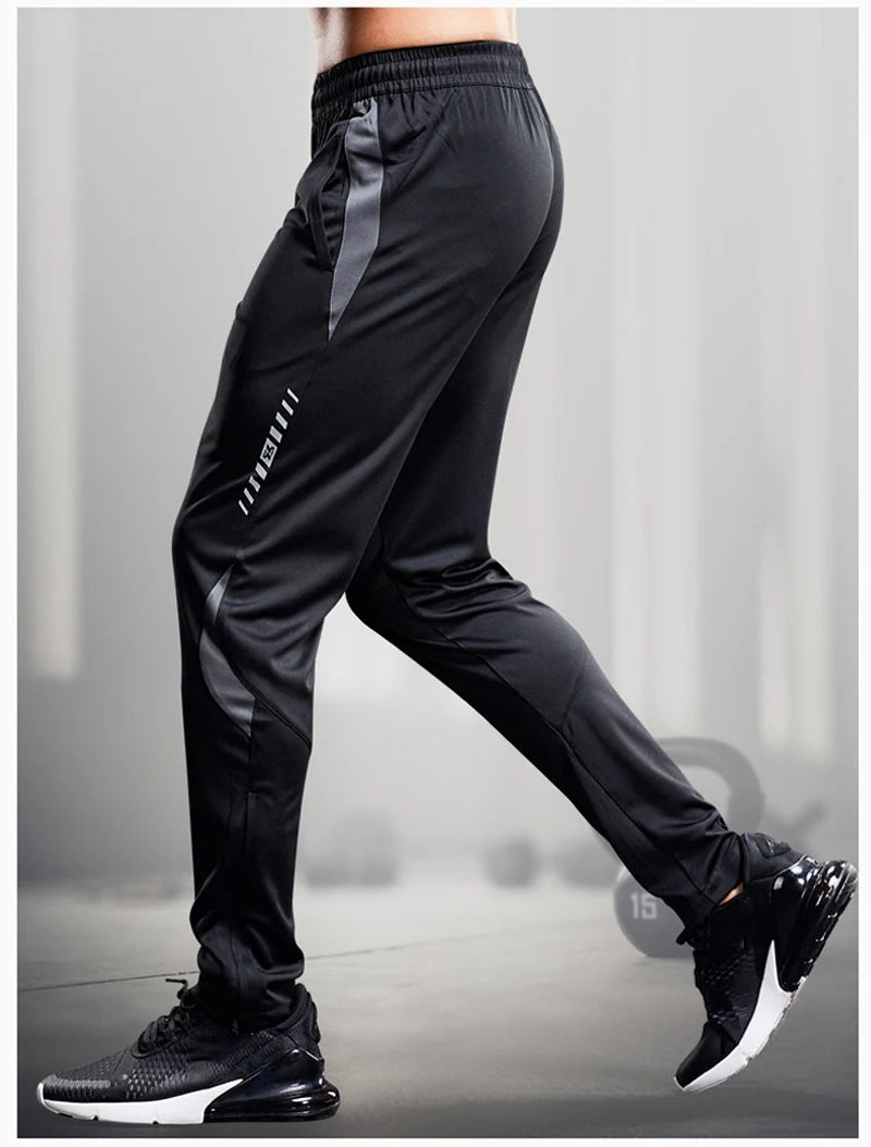 Men's athletic pants for running, training, walking, and exercise.