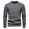 AIOPESON men's sweater, made of high-quality cotton, ideal for winter.