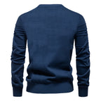 AIOPESON men's sweater, made of high-quality cotton, ideal for winter.