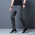 Men's casual trousers with elastic waistband.