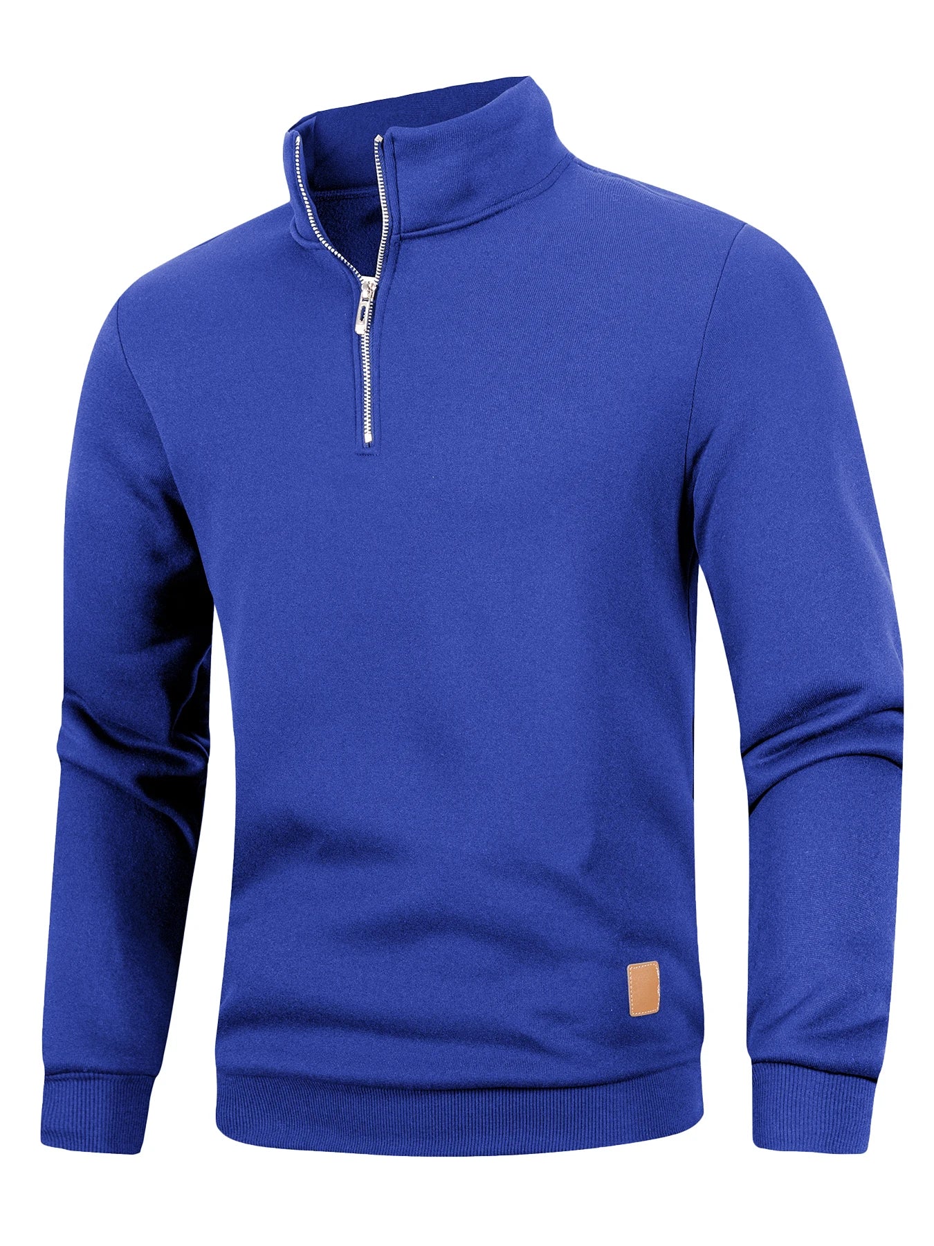 Men's casual, comfortable sweater for outdoor activities.