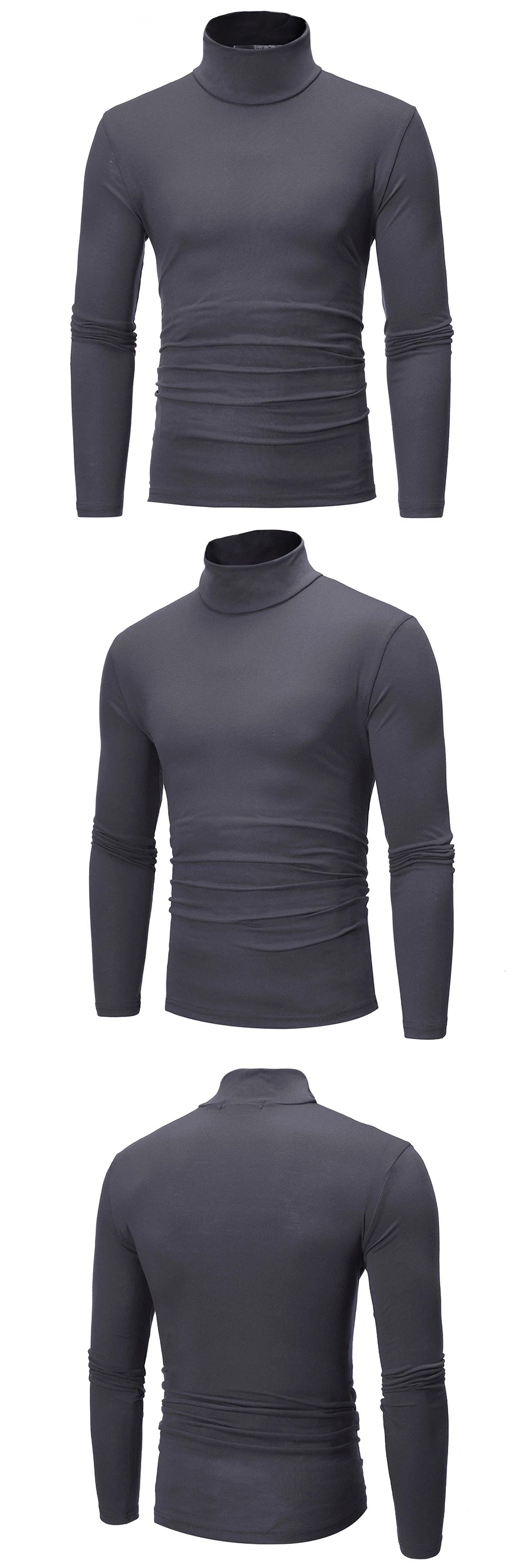 Men's thin thermal winter t-shirt