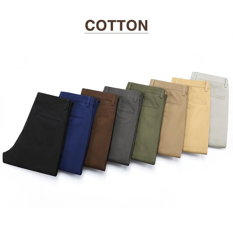 97% Cotton Men's Casual Pants