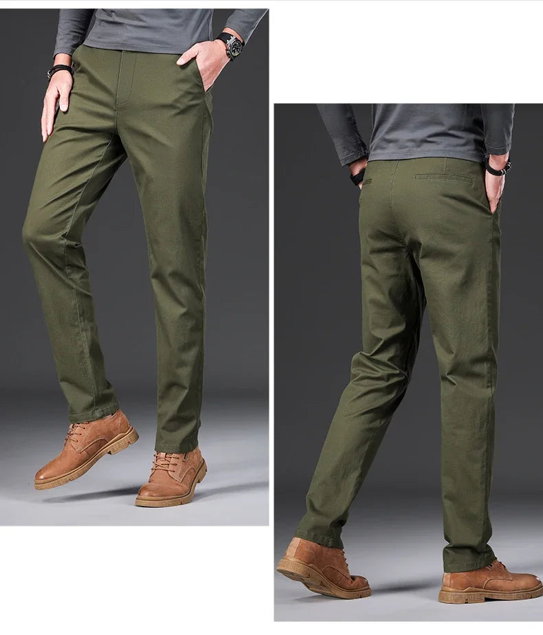 97% Cotton Men's Casual Pants