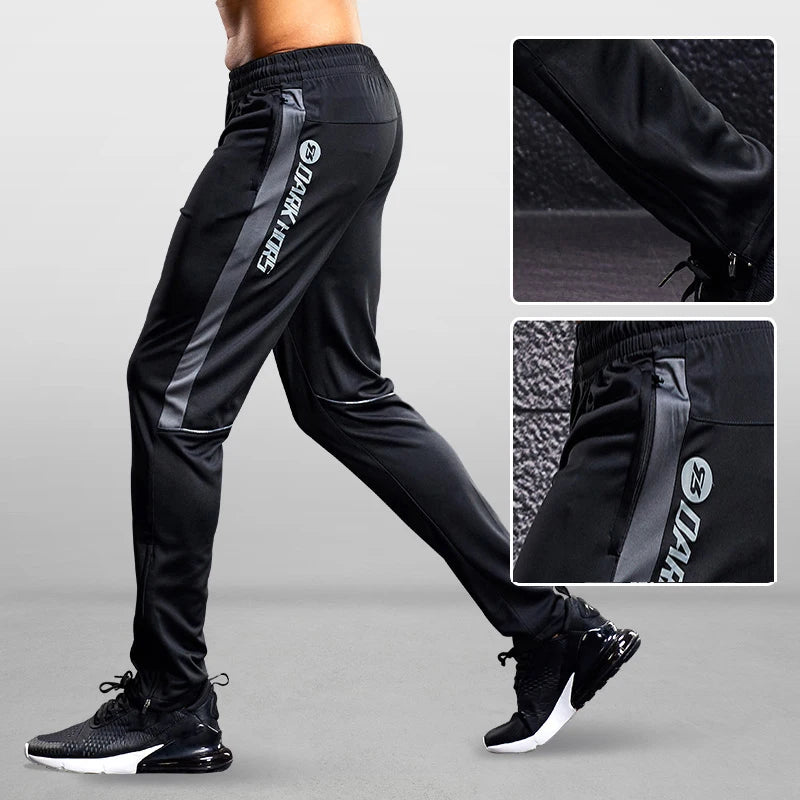Men's athletic pants for running, training, walking, and exercise.