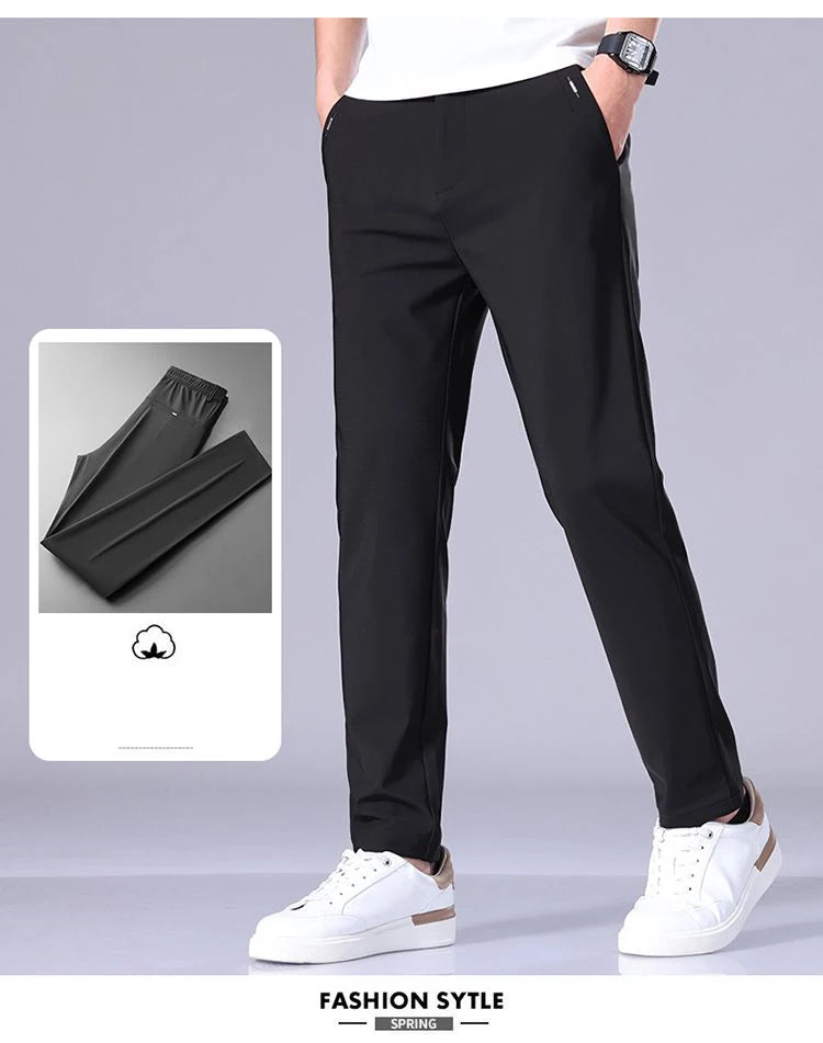 Ultra-Thin Men’s Casual Trousers
