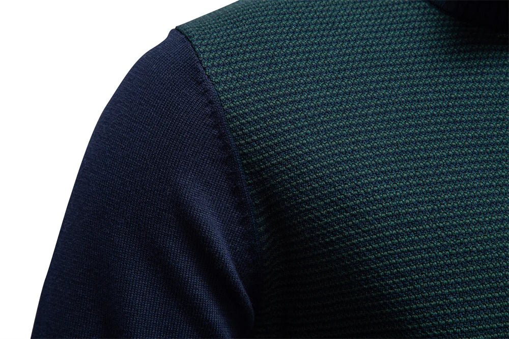 Men's sweater, warm and luxurious cotton pullover, for autumn and winter.