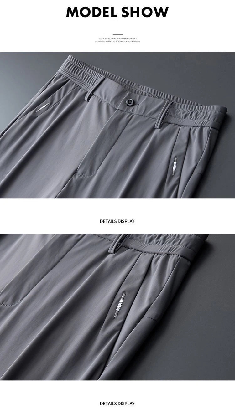 Ultra-Thin Men’s Casual Trousers