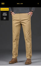 97% Cotton Men's Casual Pants