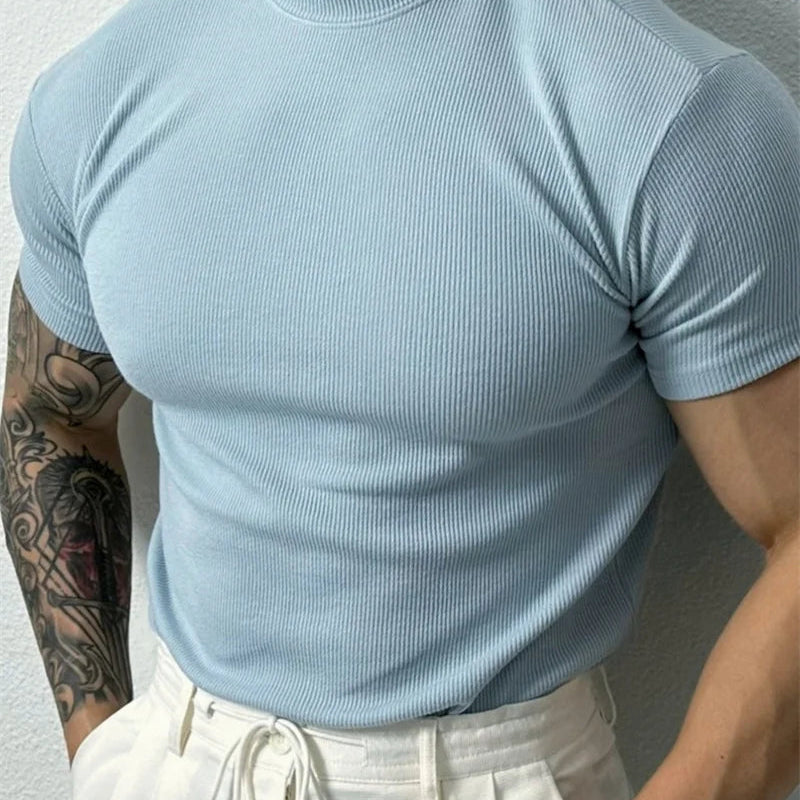 Men's T-shirt, for physical activities, leisure and sports.