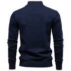 Men's sweater, warm and luxurious cotton pullover, for autumn and winter.