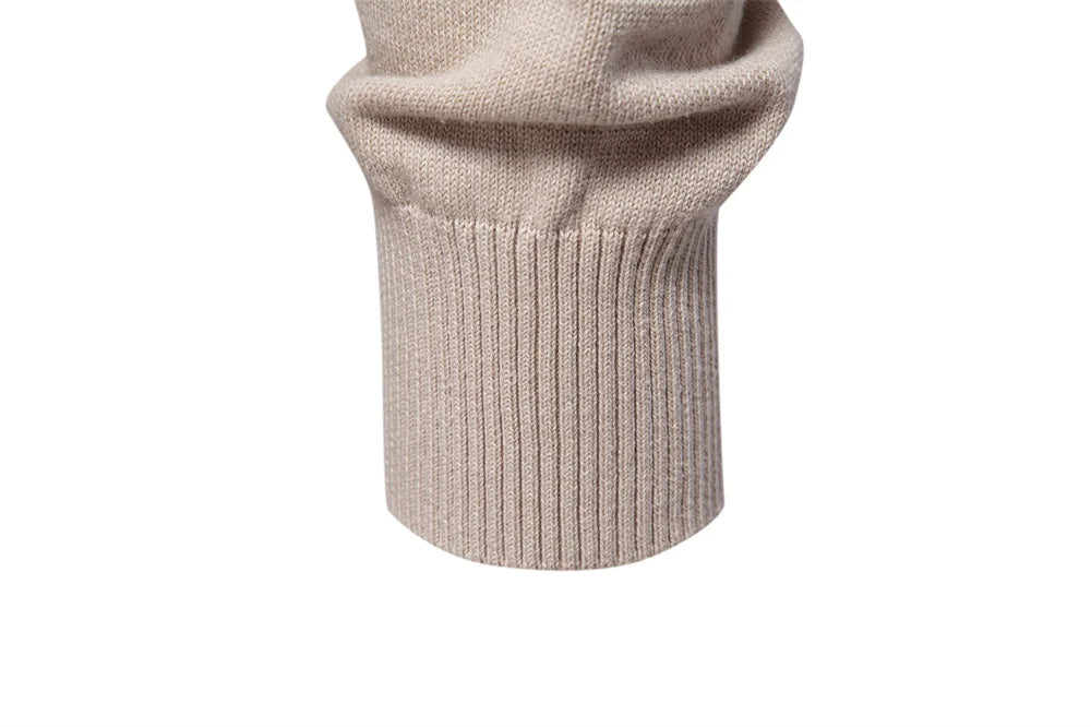 AIOPESON men's sweater, made of high-quality cotton, ideal for winter.