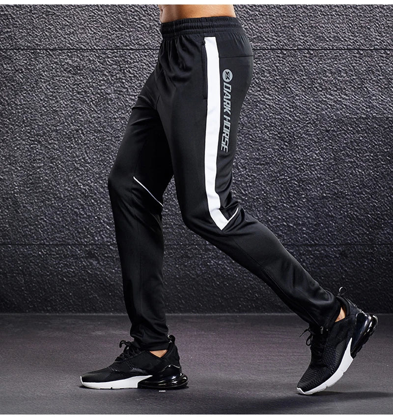 Men's athletic pants for running, training, walking, and exercise.