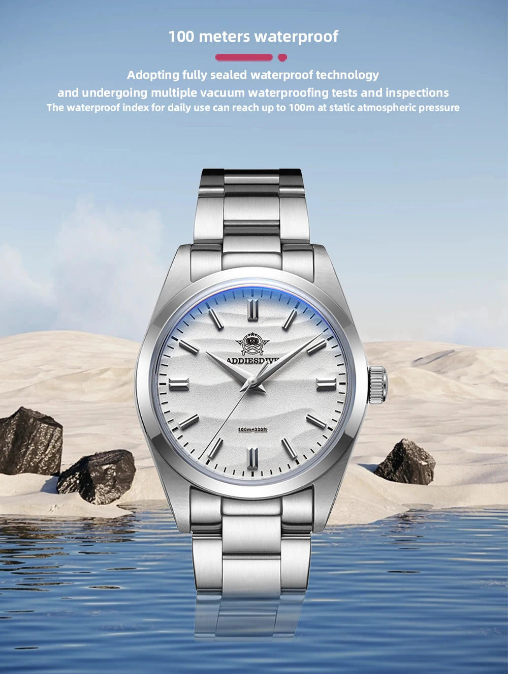 ADDIESDIVE Men’s Watch 36mm