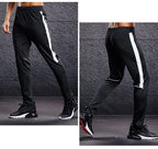 Men's athletic pants for running, training, walking, and exercise.