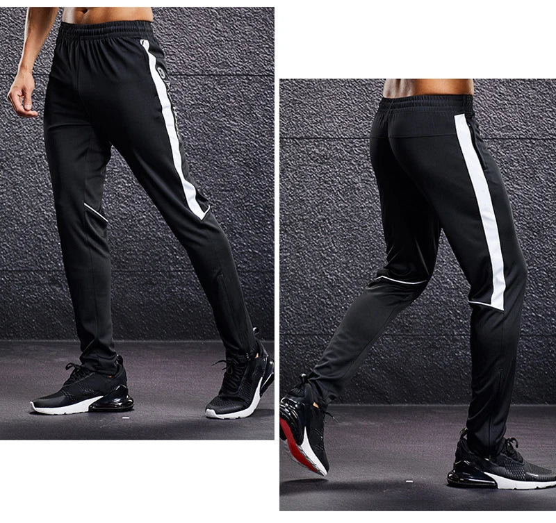 Men's athletic pants for running, training, walking, and exercise.