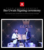 High-quality classic men's OLEVS Tourbillon watch.